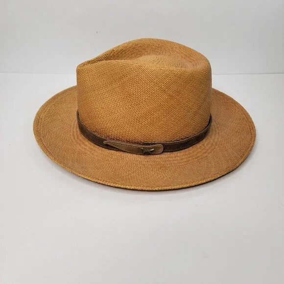 Orvis | Accessories | Orvis Hand Woven Straw Fedora Hat With  display picture 3